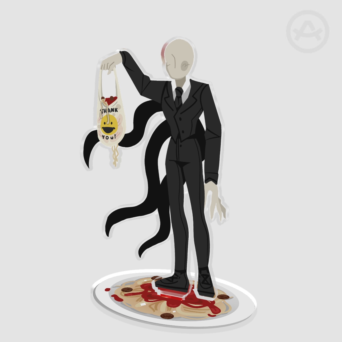 CREEPYPASTA SLENDERMAN | Spooky Spaghetti | Acrylic Stand