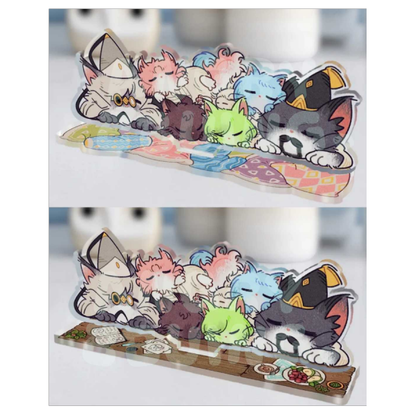 WHA Cats Standee