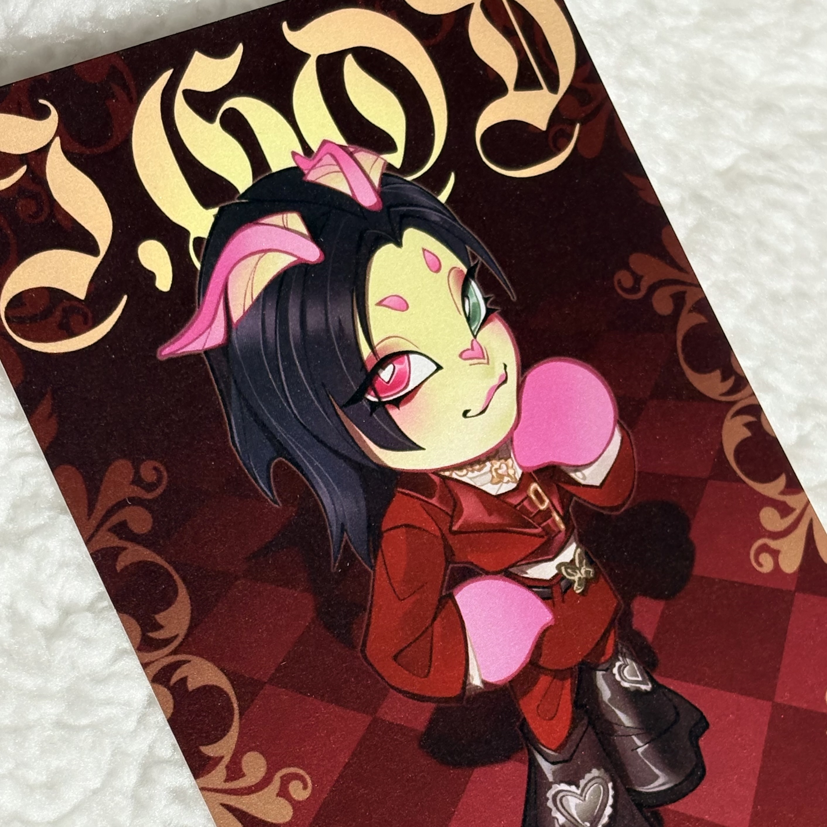 XLOV Mascot Red IGOD Postcards (RUI)
