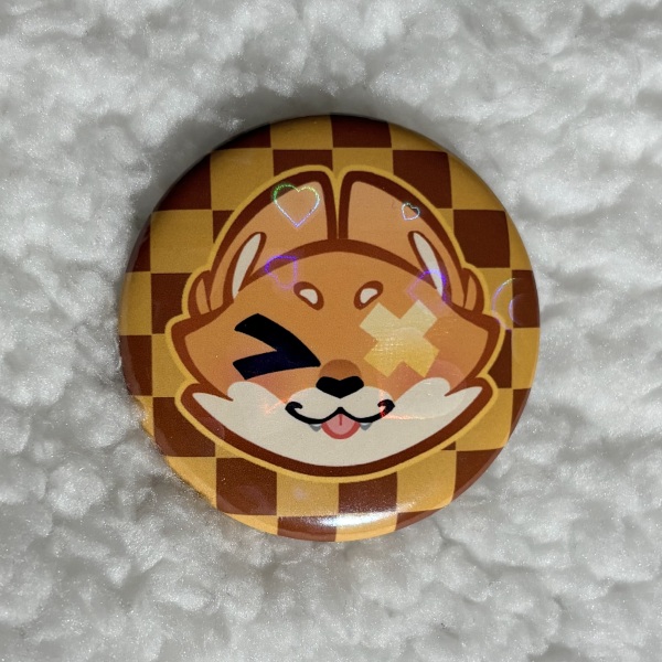 XLOV Chessboard Mascot Badges (HARU)
