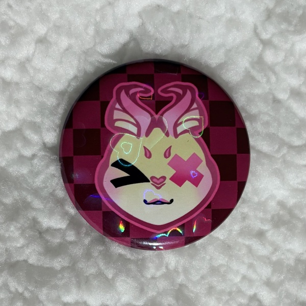 XLOV Chessboard Mascot Badges (RUI)