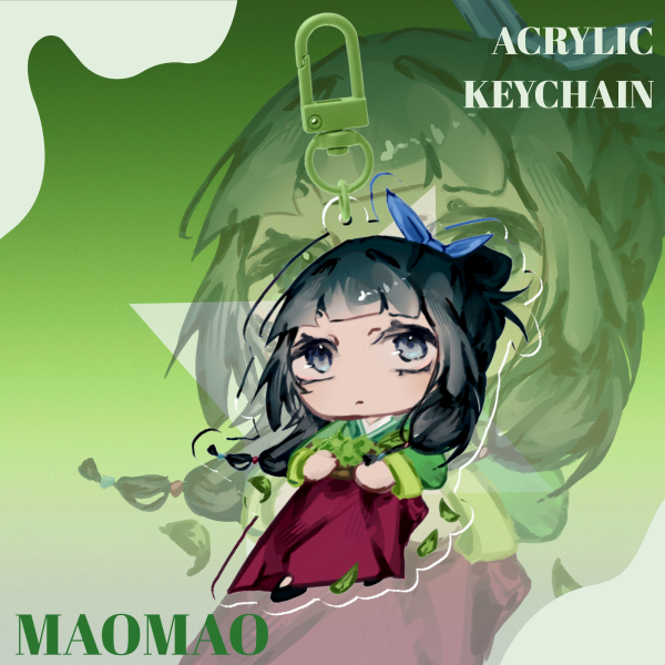 Chibi Maomao Acrylic Keychain • The Apothecary Diaries