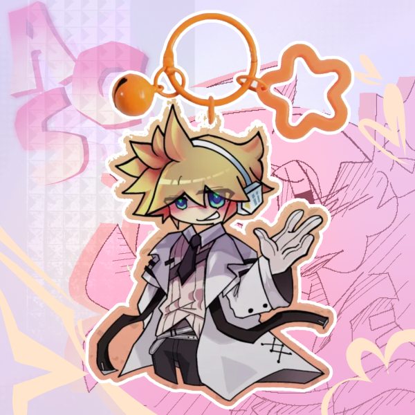 Kagamine Len Ripple Acrylic Keychain٭✧