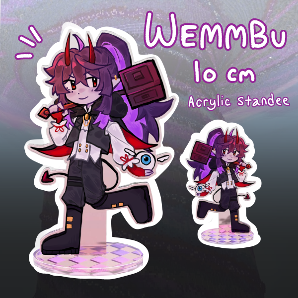 Wemmbu - Clear Acrylic Standee (10cm)
