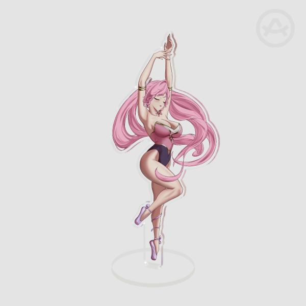 (18.4cm) Olivia Monroe Pirouette Acrylic Standee