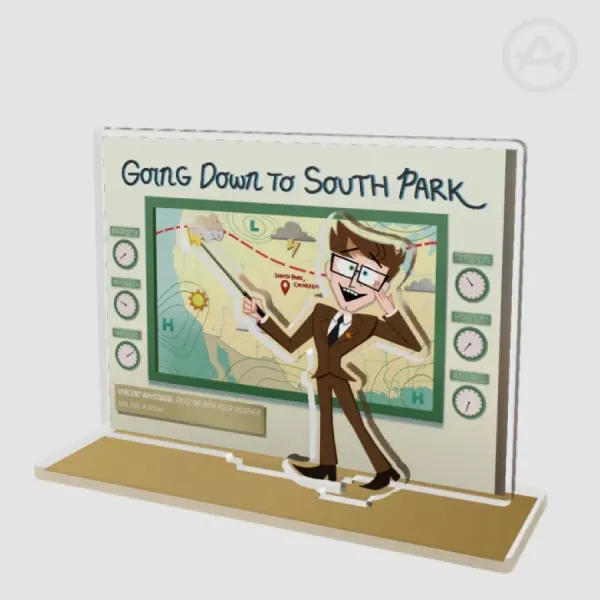 Weatherman Vincent at South Park