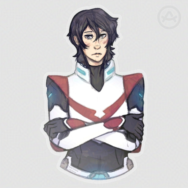 Keith (Voltron) - 2 Inch Vinyl Sticker