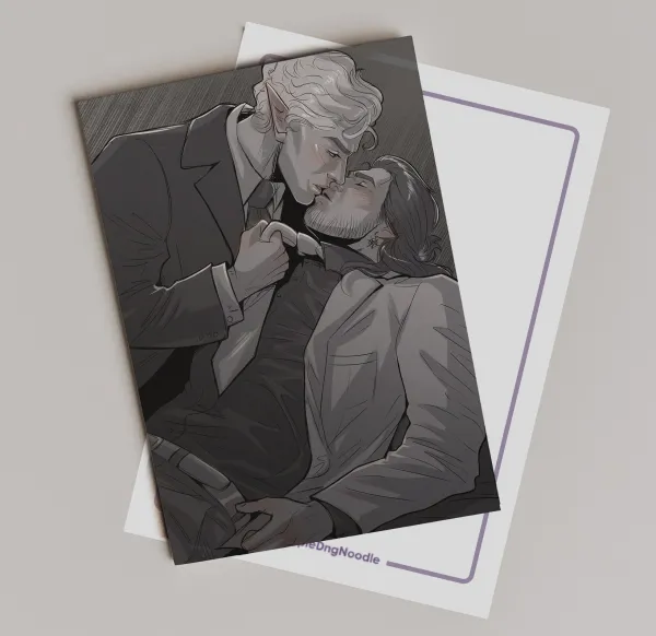 Business Affair Postcard