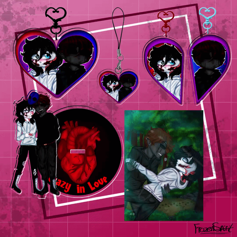 | CREEPYPASTA | Jeff The Killer x Eyeless Jack Set Bundle