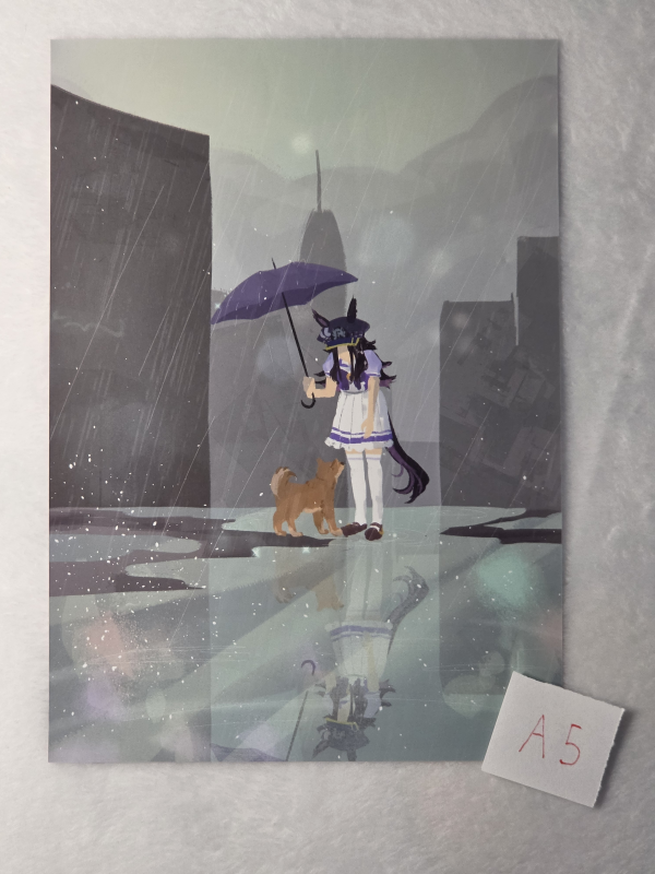 A5 Rainy Fenomeno Print