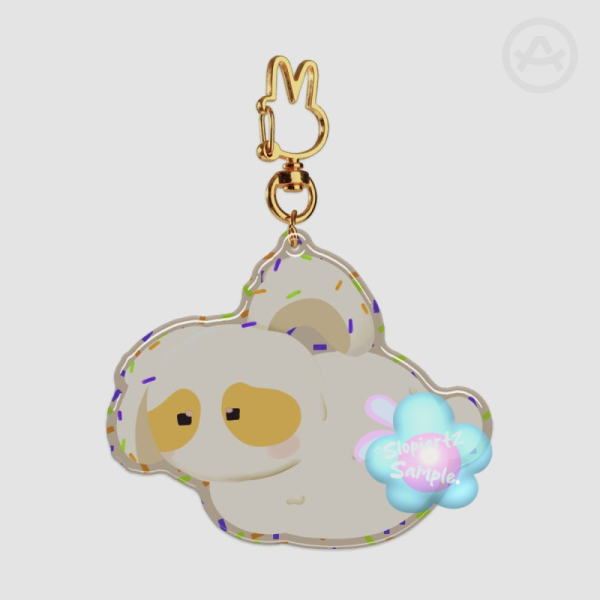 White Chocolate Evil Dwarf Jax Keychain