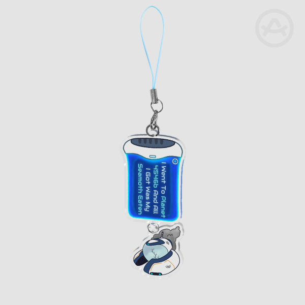 I Went To Planet 4546b And All I Got Was My Seamoth Eaten (Subnautica) Keychain