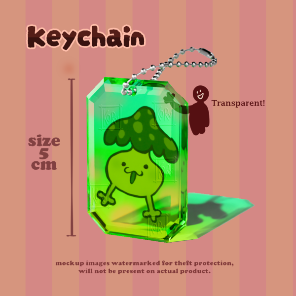 Contained Menace ✧ Keychain