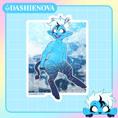 Nova Glossy Sticker