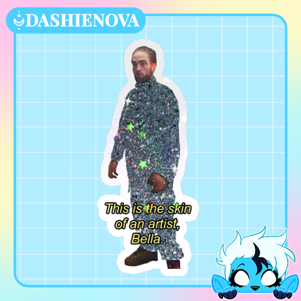 Twilight Meme - Artist - Holo Sticker