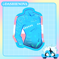 Holo top surgery scars sticker (stars for scars)