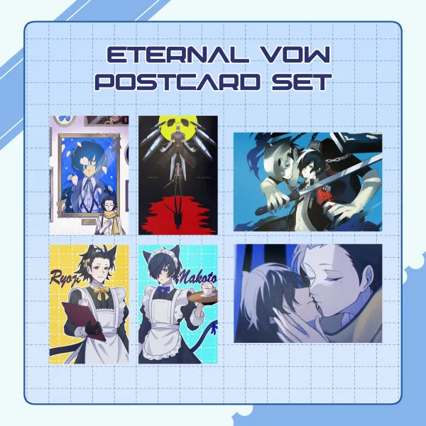 Persona 3 | Ryomina Eternal Vow Postcard Set