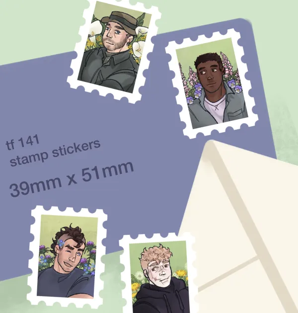CoD | tf 141 stamp stickers