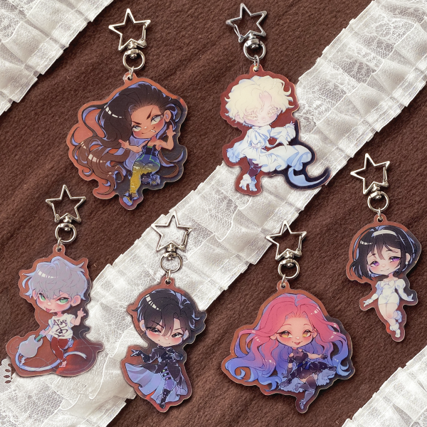 Alien Stage Keychains