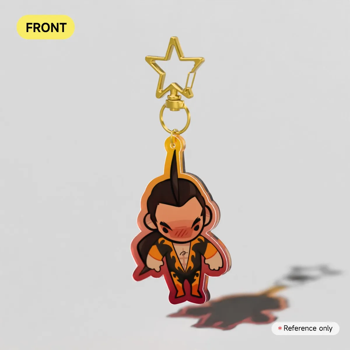 Flambae Antennae Acrylic Keychain