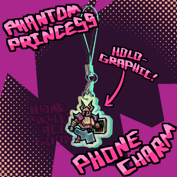 Phantom Princess Phone Charm