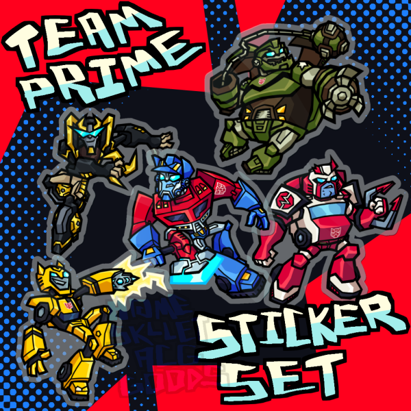 Team Prime Sticker Set