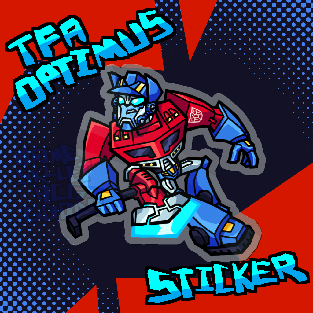 TFA Optimus Sticker