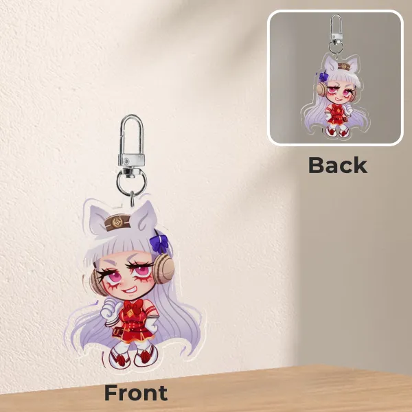 goldship uma musume keychain!!