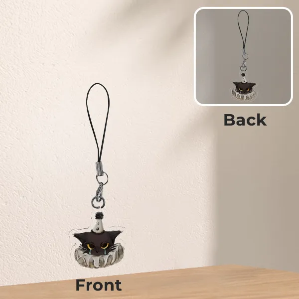 clown cat phonecharm!!