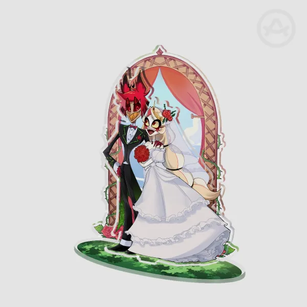 Charlastor Wedding Standee