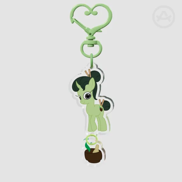 MLP OC: Matcha Scent Connection Acrylic Keychain
