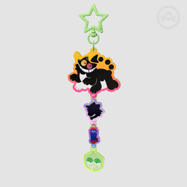 Mike trio no costume Connection Keychains (Deltarune)