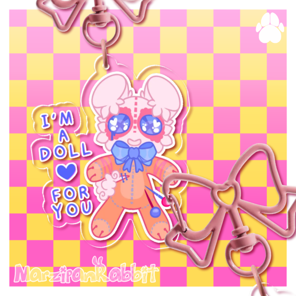 Doll For You|| Keychain