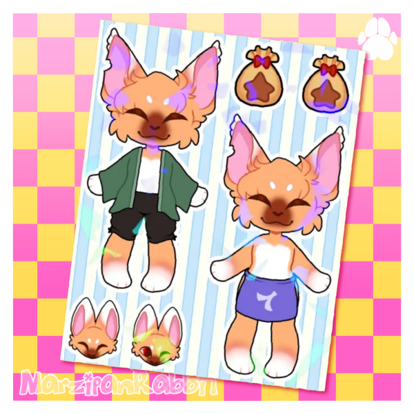 Redd || Stickers Sheet