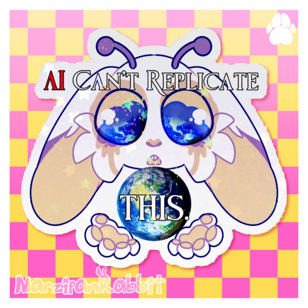 AI Can't || Sticker