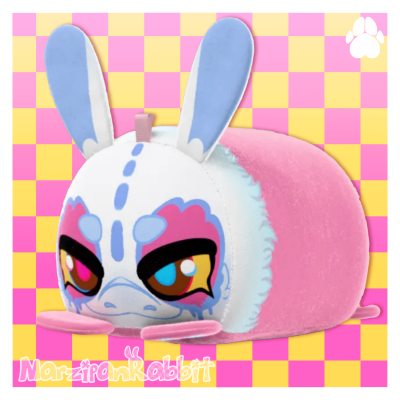 Trans Pride Marzipan|| Plush Keychain