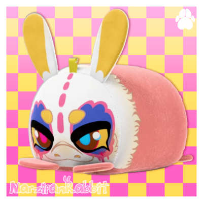 Marzipan|| Plush Keychain