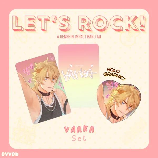 [Genshin] Band AU - Varka Set