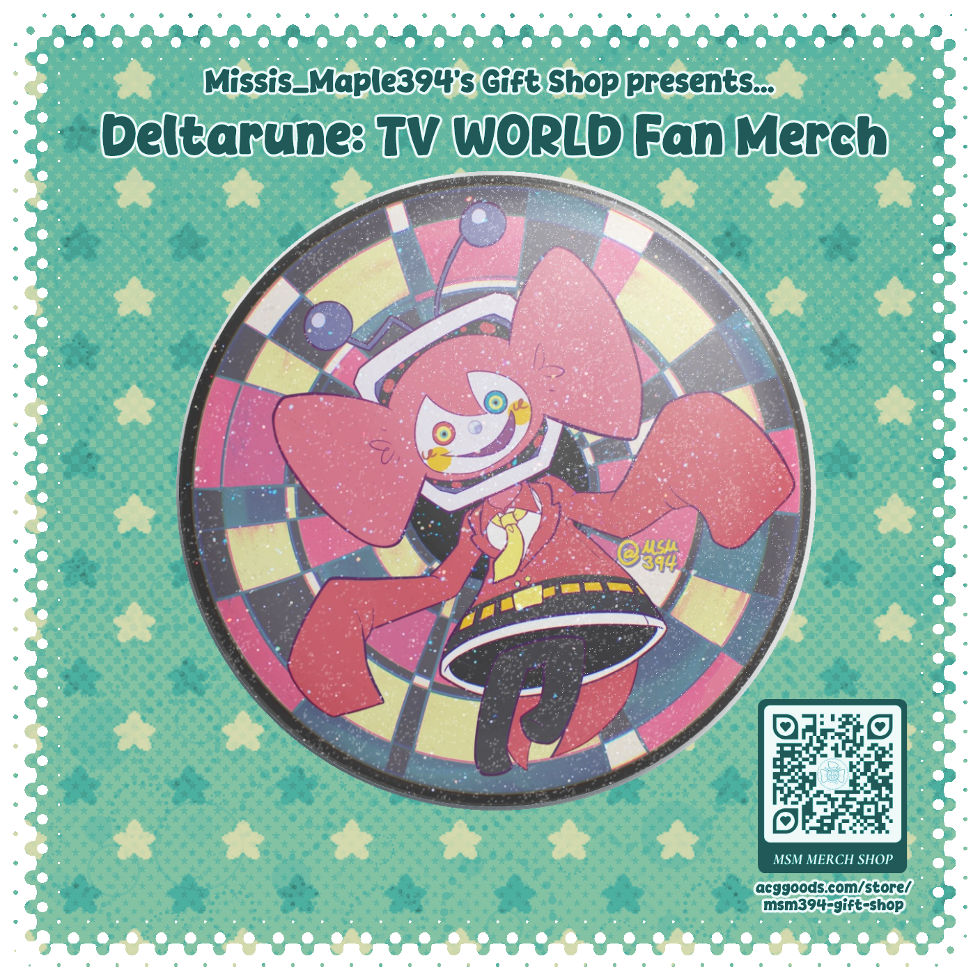 PMMM X DELTARUNE - CHARLOTTE The Sweet Witch+Tenna