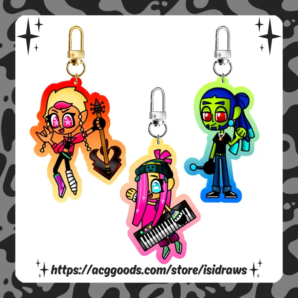 NSR2 B2J Keychains Set