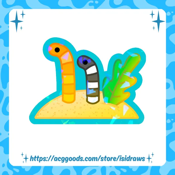 Little Eels Sticker