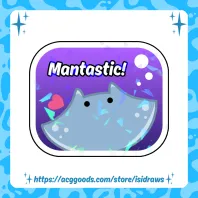 Mantastic! Sticker