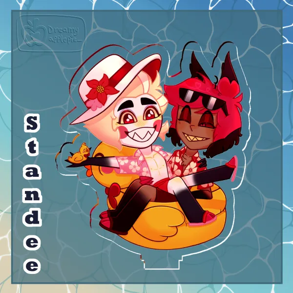 Summer dads Radioapple || Clear Acrylic Standees