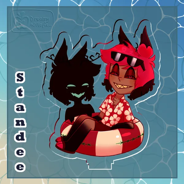 Summer Alastor || Clear Acrylic Standees
