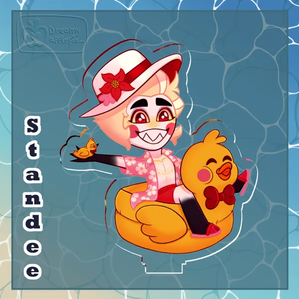 Summer Lucifer || Clear Acrylic Standees