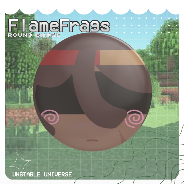 [UU] FlameFrags Round Badge