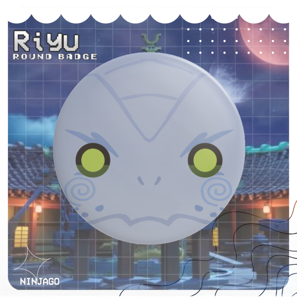 Riyu Ninjago Round Badge