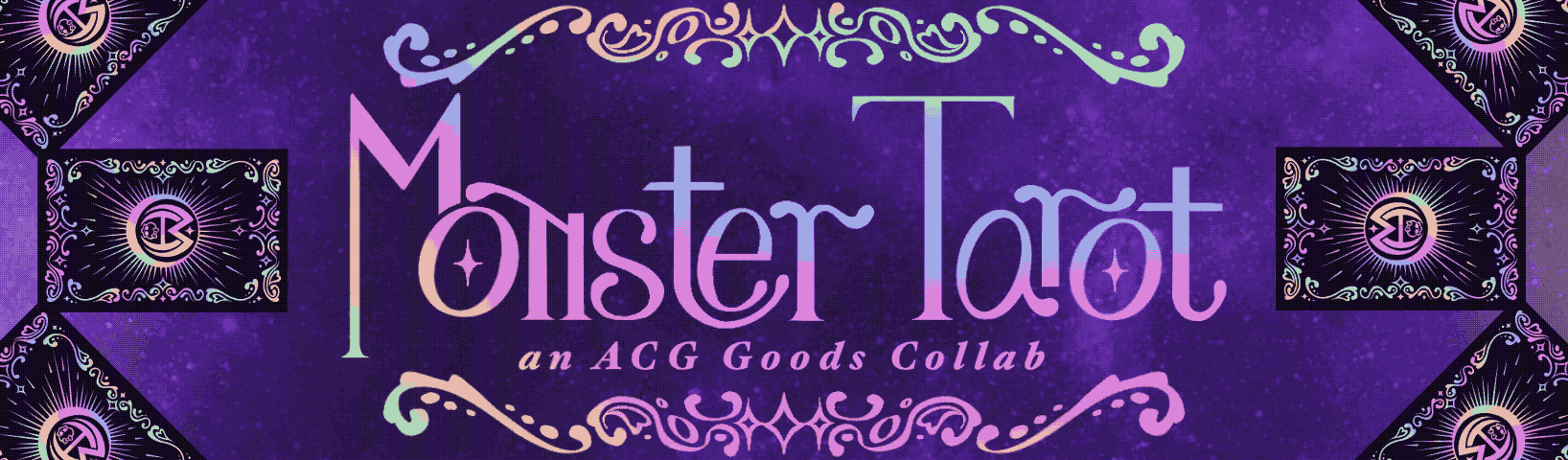 Monster Tarot Card Collab