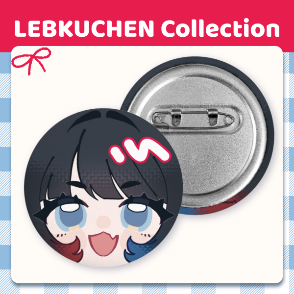 『LEBKUCHENS』 Chibi Plush Badge