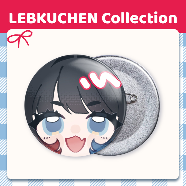 『LEBKUCHENS』Chibi Face Badge